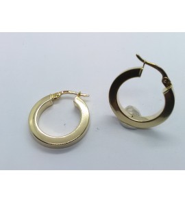 Goud creool vk buis 20 x 3 mm - 3150781