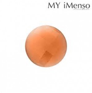 MY iMenso cat's eye orange faceted 24mm - 3151422