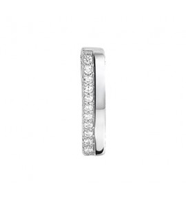 Zilveren hanger staafje met zirconia's - 3152335