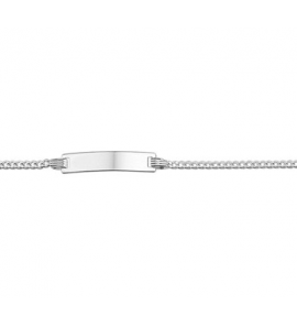Zilver plaatarmband gourmet 11-13 cm - 3152357