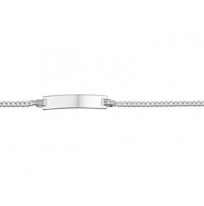 Zilver plaatarmband gourmet 11-13 cm - 3152357