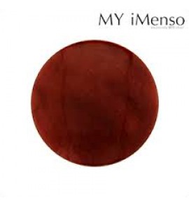 MY iMenso marsala red  MJ28 gemstone dyed jade 33mm - 3151431