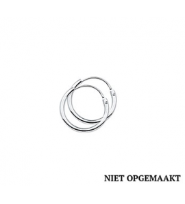 Zilveren creolen RH 1,5 x 15 mm. - 3160367