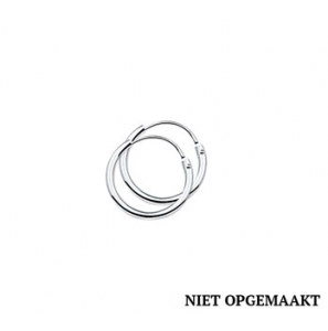 Zilveren creolen RH 1,5 x 15 mm. - 3160367