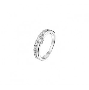Zilveren ring RH met zirconia maat 17¾ - 3160640