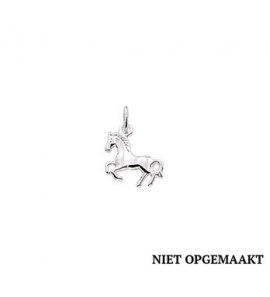 Zilveren hanger/bedel RH paard - 3160644