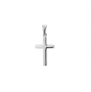Zilveren hanger RH kruisje 12x20,5 mm - 3160690
