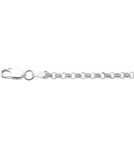 Zilver RH armband jasseron 3,5 mm 18 cm - 3160593