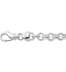 Zilveren armband jasseron 6,5 mm RH 19 cm - 3160595