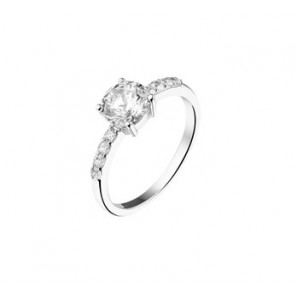 Zilveren ring RH met zirconia maat 17¾ - 3160638