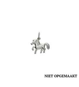 Zilveren hanger/bedel RH paard - 3160646