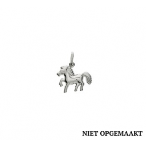 Zilveren hanger/bedel RH paard - 3160646