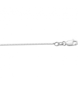 Zilver RH venetiaans collier 1.1 mm 38 cm - 3160776