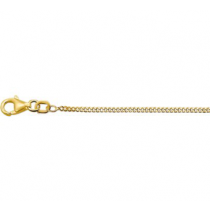 Goud gourmet collier 1.6 mm 50 cm - 3180859