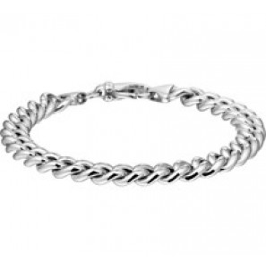 Zilveren gourmet armband RH 19 cm - 3180873