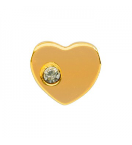 Imotional hanger geelverguld hartje/zirconia - 3180900