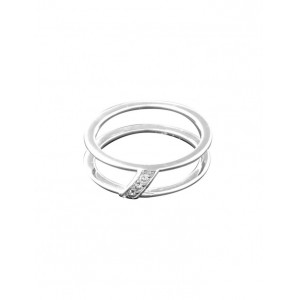 MY iMenso 925/rhod ring one line cz for ceramic size 52 (16,5) - 3171169