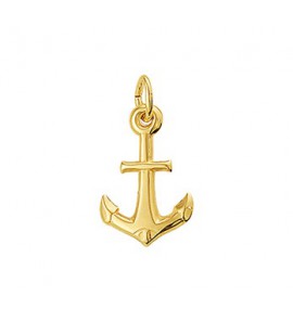 Gouden bedel anker 16.5 mm - 3180990