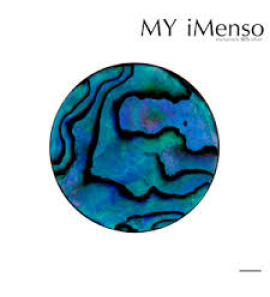 MY iMenso Grande "abalone in blue resin" 33 mm insignia - 3181149