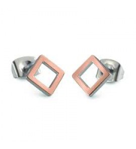Boccia oorsteker Figura 05022-03 bicolour rosé - 3181169