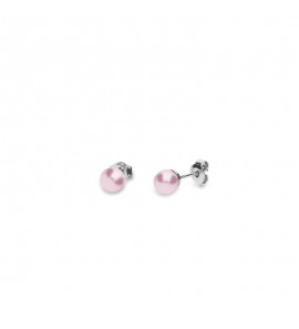 Spark Small Pearl Studs Rose - 3181233