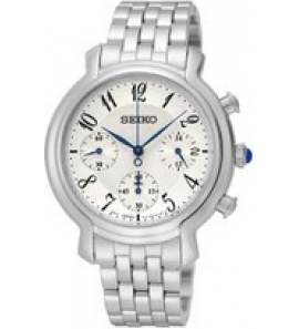 Seiko dames chronograaf staal bracelet 50 m - 3151623