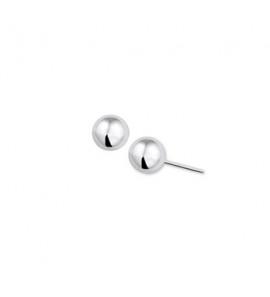 Zilveren oorknop RH bol 3 mm - 3181637