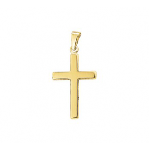 Goud hanger kruisje 23,5 x x14,0 mm - 3181307