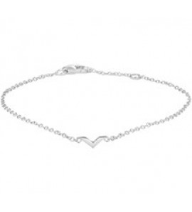 Zilver RH armband v model 16.5-19.5 cm - 3182005