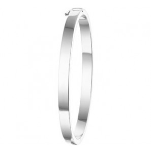 Zilveren slavenarmband RH 5 mm met scharniersluiting 56 mm - 3181464