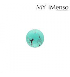MY iMenso Piccola (14mm) insigne turqoise green gemstone - 3151771