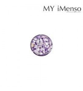 MY iMenso Piccola (14mm) insigne lavender in resin - 3151776