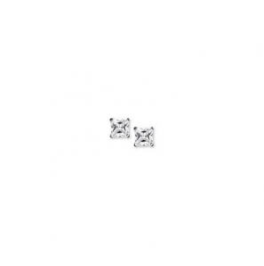 Zilveren oorknop RH met zirconia 4 mm - 3181667