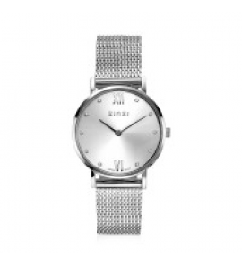 Zinzi Lady watch silver w.plt zilv/zirc./mesh band - 3182791