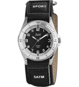 Just kiderhorloge met lederen armband - 3182822