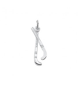 Zilver bedel hockeysticks - 3151929