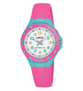 Lorus young analoog pink white dial 100m wr - 3190172