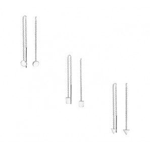 Zilver RH doortrekoorbellen - 3190406