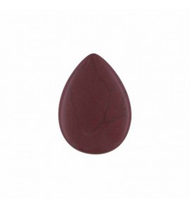 My iMenso Goccia (25mm) insignia "Maroon Brown" stone (glass composite) - 3190492