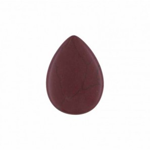 My iMenso Goccia (25mm) insignia "Maroon Brown" stone (glass composite) - 3190492