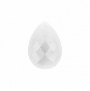 My iMenso Goccia (25mm) insignia Cat's Eye "white moon" faceted (glass composite) - 3190495