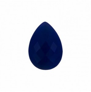 My iMenso Goccia (25mm) insignia Cat's Eye "ocean blue" faceted (glass composite) - 3190498