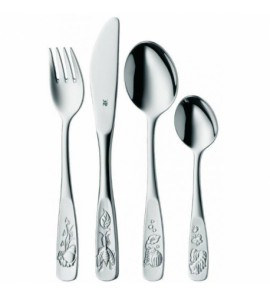 WMF kinderbestek 4 delig Vlinder - 3190610