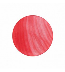 MY iMenso "Light Red" shell 33 mm flat insignia (freshwater shell) - 3190611