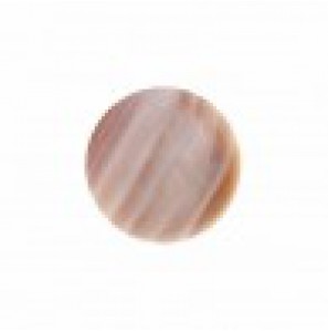 MY iMenso "Light Pink" shell 24 mm flat insignia (freshwater shell) - 3190621