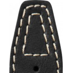 Di-modell leren band Nevada 30 mm zwart - 3190645