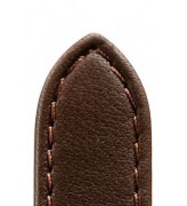 Di-modell leren band softina 19 mm donkerbruin - 3190719