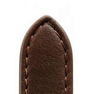 Di-modell leren band softina 19 mm donkerbruin - 3190719