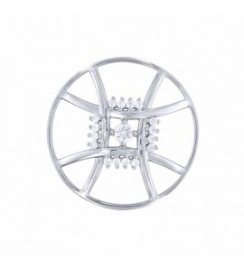 MY iMenso "Novem Square"  fantasy cz 33 mm insignia (925/rhod-plated) - 3190513