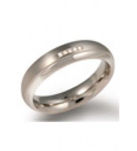 Boccia ring 0130-0956 met diamant 5x0.025 - 3190535